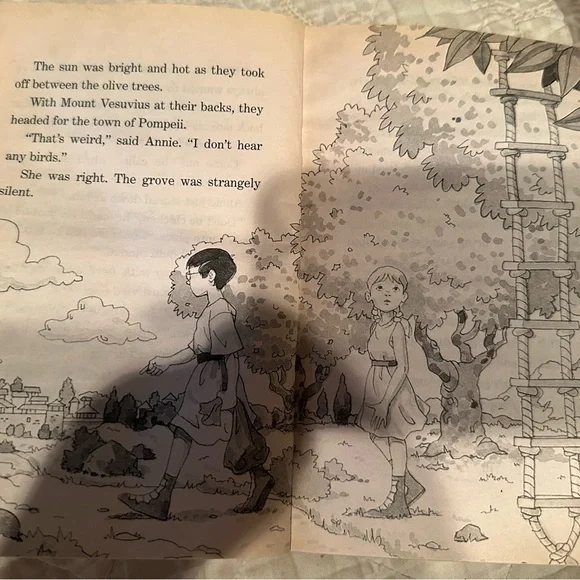 Vacation under the volcano- Magic tree house #13 - Picture 6 of 12